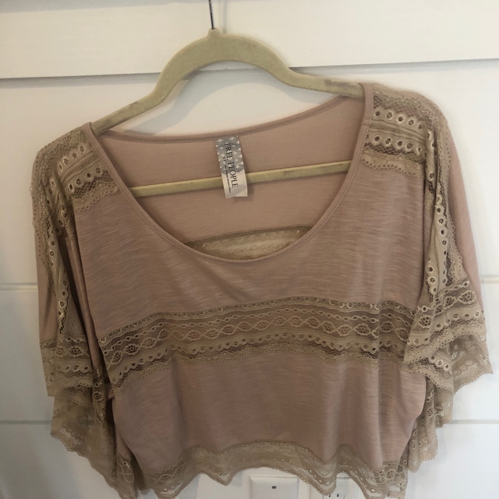 Free people lace top